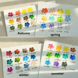 AOOKMIYA Holbein New Ancient Color Watercolor Paint 48 Colors 1ML Sub-pack Opaque Four Seasons Series Aquarelle Nail Art Supplies