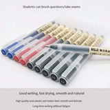 6/8Pcs/Set Gel Pen Black/Red/Blue 0.38/0.5mm Ink Japan Color Pen Office School Ballpoint Pen Japanese Kawaii Stationery