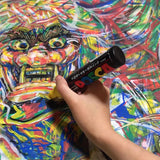 15pcs UNI POSCA Marker Pen PC-8K POP Advertising Poster Graffiti Pen 8mm Manga Painting Hand-painted Permanent pen Art Supplies
