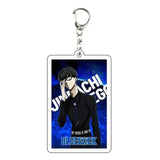 AOOKMIYA ART+ Creative Gifts Blue Lock Isagi Yoichi Acrylic Anime Keychain Bag Charms Pendant Jewelry Cute Creative Key Ring Friends Gift Figure Cartoon