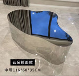 Metal Industrial Coffee Table Aesthetic Unique Minimalist Designer Side Table Modern Luxury Mesa Auxiliar Postmodern Furniture