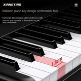 88 Key Keyboard Light Orchestrated BY Portable Home Electric Piano Child Adult Starter Electric Profession Musical Instrument