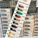 AOOKMIYA ROSA New 10 Color Precipitated Watercolor Pigments 10ml Tube Master Watercolor Paint Student Artist Painting Supplies