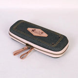 New Niche Retro Western Cowboy Pencil Bag Japanese High-capacity Junior High School Men and Women Students Pencil Stationery Box