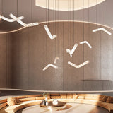 2025 New Trend Marble Collection LED DIY Hanging Lamps Chandelier Lighting Fixtures Lustre Suspension Luminaire Lampen For Foyer