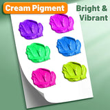 AOOKMIYA Vibrant Acrylic Paint Set 12/18/24/36 Colors,12ml/0.42oz Acrylic Painting Kit For Paper,Wood,Canvas,Rock,Ceramic,Clothes,DIY