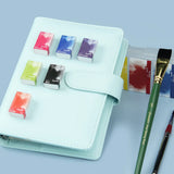 AOOKMIYA SeamiArt NEW 26 Colors Single Piece Full Pan Artist Grade Solid Watercolor Paint for Art Drawing Art Supplies AOOKMIYA.COM