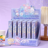 Sanrio 24pcs Gel Pen 0.5mm Carbon Black Laser Blind Box St Head Quick Drying Pressing School Supplies Writing Stationery