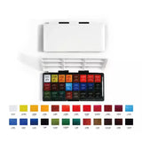AOOKMIYA Paul Rubens Qiaomei Solid Watercolor Paint Set 24 Colors Professional Water Color With Palette for Painting Artist Art Supplies  AOOKMIYA.COM