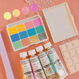 Schmincke Macaron Candy Color Watercolor Paint Pack Opaque Watercolor Paint Artist Painting Supplies