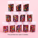 Dazzling Gold Powder Handmade Materials for Students Children's DIY Painting  Sparkling Pink Sparkling Pink Sequins