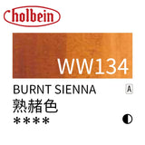 AOOKMIYA Holbein Original Artist-grade Watercolor Paint 60ml Large Tube with Transparent Aquarelle Artist's Painting Art Supplies