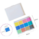 AOOKMIYA Schmincke Macaron Candy Color Watercolor Paint Box 12 Colors 1ML/2ML Opaque Watercolor Paint Artist Painting Art Supplies