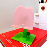 Mobile Phone Holder IPad Tablet Holder Acrylic Material  Creative Folding and Lifting  A Must-have for Lazy People