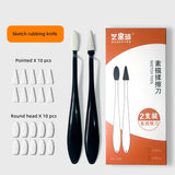 Paper Eraser Pen Set Art Gray Side Eraser Pen Drawing Supplies Professional Art Student Eraser Pen  Art Supplies for Artist