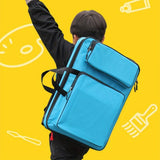 8k Kids Art Bag For Painting Board Drawing Tool Bag Multi-color Drawing Kits Waterproof Sketching Bag For Kids Art PortfolioCase