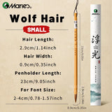 AOOKMIYA Marie's 1pc Chinese  Calligraphy Brush,Jianhao/Wolf Hair/Wool for Painting,Writing,Official Script,Regular Script,Cursive Script
