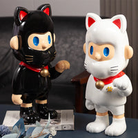 AOOKMIYA ART+ Creative Gifts Chaoplay Bob boyfriend cartoon doll piggy bank boyfriend creative decorations living room porch home decoration gift