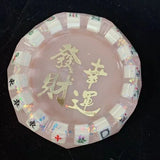AOOKMIYA ART+ Creative Gifts DIY personalized customization Mahjong large size ashtray Drop glue finished product handmade fortune creative gift bedroom
