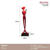 Hotel Lobby Large Figure Floor Ornaments Sales Office Model Room Window Abstract Art Soft Decoration Sculpture