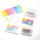 AOOKMIYA Russian White Night Artist Macaron 10-color Watercolor Paint Candy Color Small Fresh Watercolor Sub-packaging Art Supplies