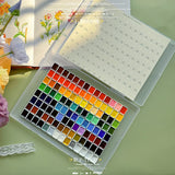 Original Holbein Watercolor Paint 108 Colors Artist Professional HB Aquarell with  Card Palette Art Supplies Student Supplies