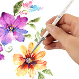 White Night Pure Mink Watercolor Pen Round Front Brush Hook Line Hand-painted A Variety of Optional Hook Line Watercolor Pen