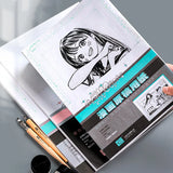 AOOKMIYA Master Comic Paper A4/B4 110g Animation Design Manuscript Paper Students Painting Practice Comics Special Art Supplies