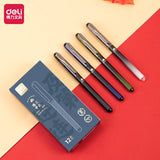 Deli 4/8pcs 0.5mm Black Ink Quick-Drying Gel Pen Exam Pens Signing Pen School Student Supplies Office Supplies Stationery Gift