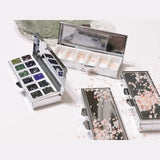 AOOKMIYA Watercolor Sub-packaging Box 6/12 Color Mini Portable Empty Palette Pigment Moisturizing Box Palette Painting Art Supplies