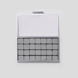 AOOKMIYA Empty TN Magnetic Watercolor Box Portable Travel Paint Dispenser Box Palette Iron Box Beginner Students Art Supplies