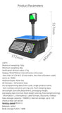 Printing scale 15KG thermal label scale weight pricing commercial cashier barcode printing supermarket