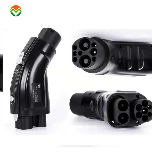 AOOKMIYA Ready to Ship 250A 250KW DC CCS2 to GBT EV Adapter Combo 2 Type2 & GB/T Charging Connector for BYD Car CCS1 Plug Type