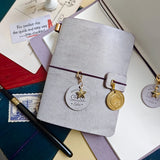 AOOKMIYA POTENTATE Fog Wax Leather Travel Watercolor Book 100% Cotton Pulp Watercolor Paper Kraft Cover Painting Portable Art Supplies
