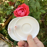 Ceramic Palette for Art Students Art Supplies Portable Sketching Paint Palette School Calligraphy Ink Disk  Paint Palette