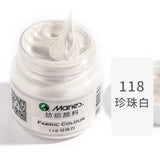 Dazzling Fluorescent Textile Fiber Acrylic Paint Single Bottle 50ml Colorful Painting Clothes Dye Waterproof Graffiti Diy