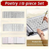 AOOKMIYA Reusable Chinese Calligraphy Practice Copybook No Ink,Water Writing Cloths Set, for Clear Water, Writing, for Aldults,Students