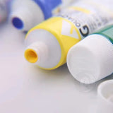 Holbein&Rebecca Acrylic Pigment 20ml 12 Colors Student Painting Supplies Waterproof and Non Fading Strong Coverage