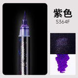 Glitter Highlighter Pen Soft Head Brush Fine Flash Markers Painting Maker for Scrapbook Diary Journal Student Stationery