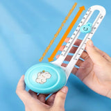 360 ° Rotating Rounder Student Tent Paper Cutting Knife Roller Cutting Flexible Anti Slip Pad Portable Plastic Mini Cutter