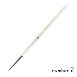 White Night Pure Mink Watercolor Pen Round Front Brush Hook Line Hand-painted A Variety of Optional Hook Line Watercolor Pen