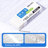 Deli 6pcs Eraser Set Pencil Rubber Soft for Kids Writing Art Drawing Sketches Exam White Erasers Correction Stationery