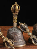 Multi Caliber Nepal Bells Diatonics Tibetan Bronze Bells Musical Instruments Music Toys Child Hand Bells Master Taps Crafts