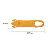 AOOKMIYA Japan OLFA Safety Unpacking Utility Knife Portable Cutting Knife Unpacking Unpacking Cutting Paper Cutter Hidden Blade