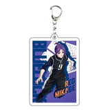 AOOKMIYA ART+ Creative Gifts Blue Lock Isagi Yoichi Acrylic Anime Keychain Bag Charms Pendant Jewelry Cute Creative Key Ring Friends Gift Figure Cartoon