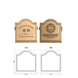 AOOKMIYA POTENTATE Brass Palette Fixing Clip Outing Sketching Paint Box Hand Account Clip Metal Bill Clip Travel Painting Art Supplies