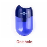 Double Hole and One Hole Pencil Sharpener Creative Transparent Pen Knife Kid Student Cutting Stationery School Supplies