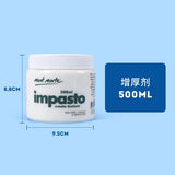 Montmartre Acrylic Medium Matt Gloss Blending Liquid White Transparent Base Crack Paste Sculpting Paste Painting Supplies