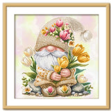 AOOKMIYA 11CT Printed On Canvas Room Cross Stitch DIY Set Chinese Counted Pattern Kit Home Needlework Embroidery