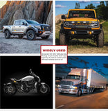 4 in 1 LED Warning Strobe Light 12V 24V Car Grille Emergency Flash Police Signal Lamps Auto Stroboscope for Truck Offroad SUV